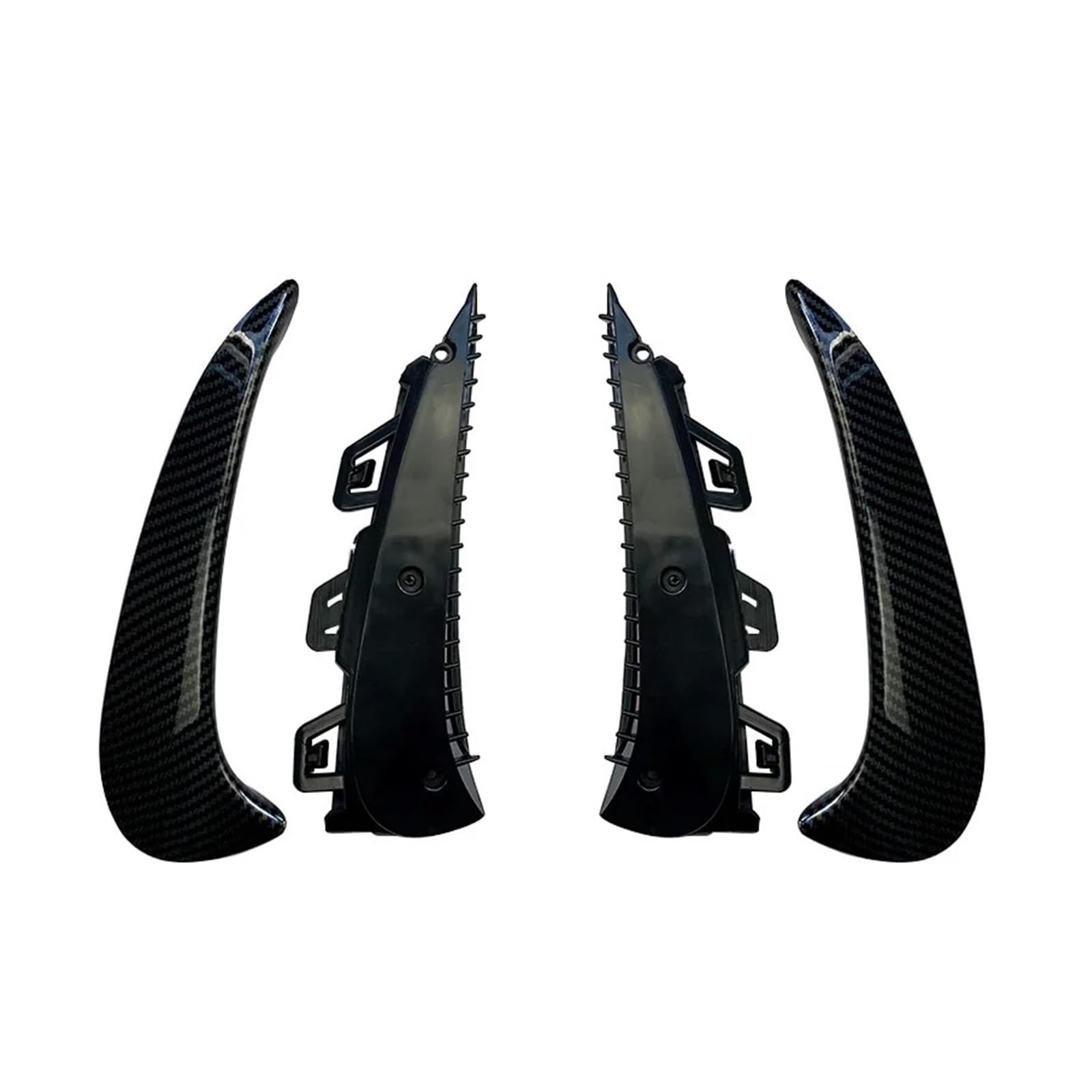 Auto Spoilerflügel Für H247 GLA200 GLA220 GLA260 GLA35 GLA45 Für A&M&G Für Linie 2020 Zu U&p Auto Hinten Lip Bumper Spoiler Canards Splitter Windy Blade Auto Heckspoiler Flügel(Carbon Fiber) von WLNWERDPKK