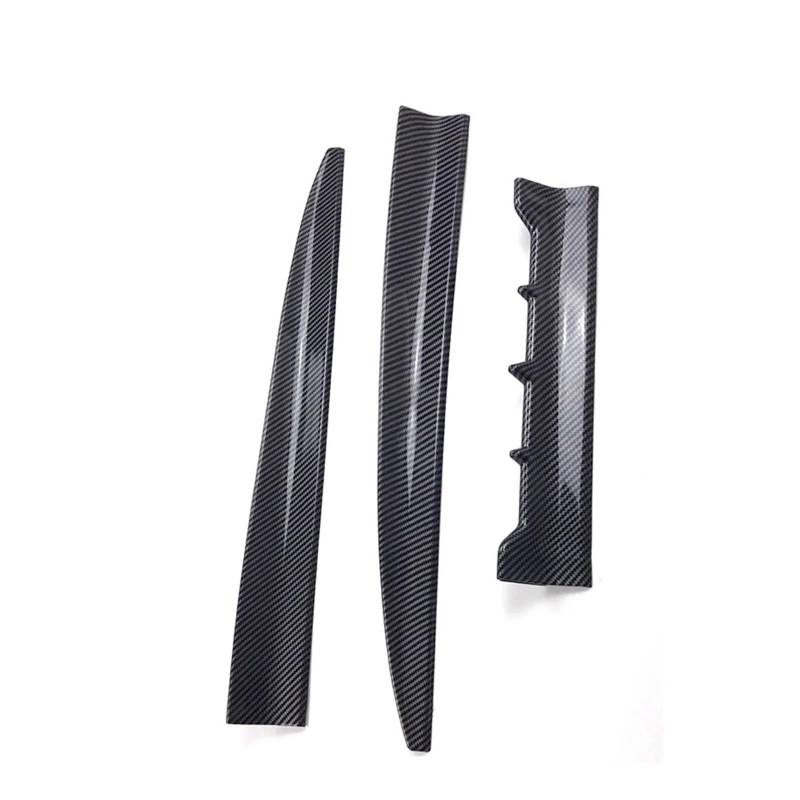 Heckspoilerlippe Auto Universal Heck Flügel Kofferraum Dachspoiler Für E46 E90 F10 F20 F30 G20 G30 Für A3 A4 A5 A6 Für W204 W205 W213 Kofferraumspoiler(B Carbon Look) von WLNWERDPKK