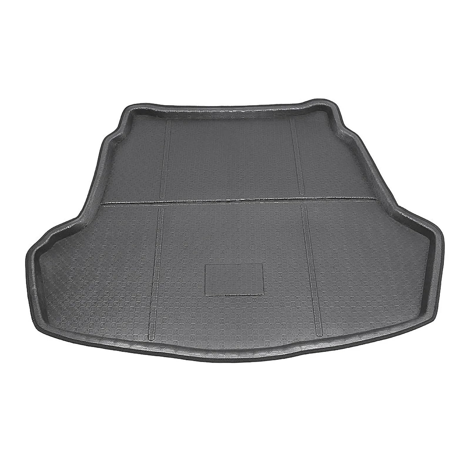 Kofferaum Kratzfest ZubehöR Für KIA Für Optima K5 2016 2017 Auto Hinten Trunk Cargo Liner Boot Mat Floor Fach Teppich Schlamm Abdeckung Zubehör Cargo Teppich von WLNWERDPKK