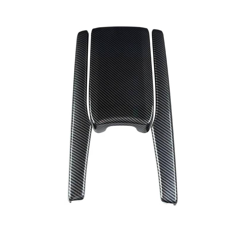 Mittelkonsole Dekor 3 Teile/Satz Für C&ivi-c 2016 2017 2018 2019 2020 2021Auto Interior Center Console Armlehne Box Panel Trim Aufkleber Carbon Fiber Look Innenleisten Mittelkonsole von WLNWERDPKK