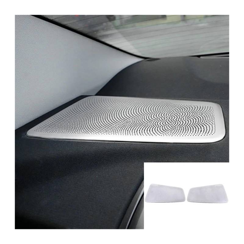 Mittelkonsole Dekor Für 5 Serie G30 G38 2018 2019 2020 2021 2022 Auto Tür Stereo Audio Lautsprecher Rahmen Abdeckung Trim Dekoration Innen Innenleisten Mittelkonsole(Boot Horn Cover) von WLNWERDPKK