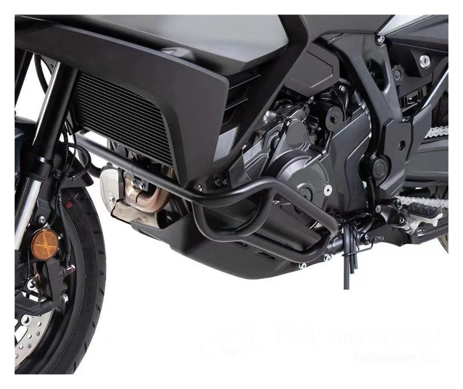 Motorrad Autobahnsturzbügel Für NT 1100 Für NT1100 2022 2023 Motorrad Crash Bar Rahmen Oberen Unteren Motor Schutz Schutz Motorrad Sturzbügel(Lower Bumper) von WLNWERDPKK