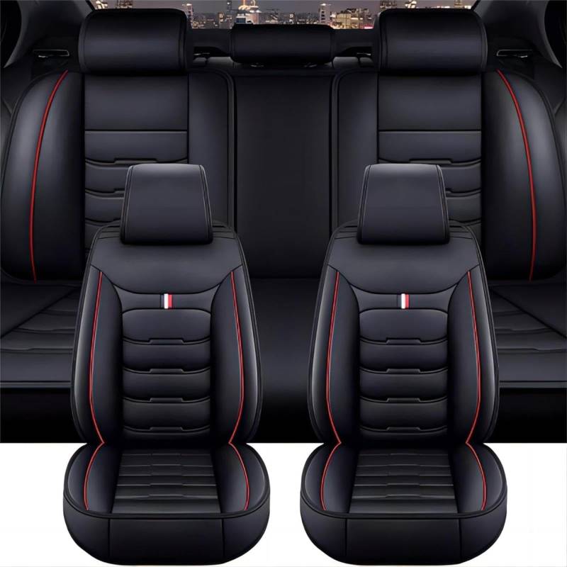 WLXAOZ Leder Autositzbezug für Lincoln Alle Modelle Navigator Mks Mkz Mkc Mkx MKT Autozubehör Car-Styling 5 Sitze von WLXAOZ