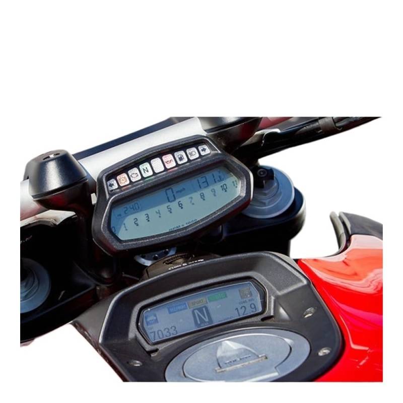 Dashboard Displayschutzfolie Tachoschutzfolie 1 Set Motorrad-Tachometer-Schutzaufkleber, Armaturenbrett-Cluster-Bildschirm, Kratzschutzfolie Für DUC&ATI Diavel 2011–2017 von WMGJDUWS