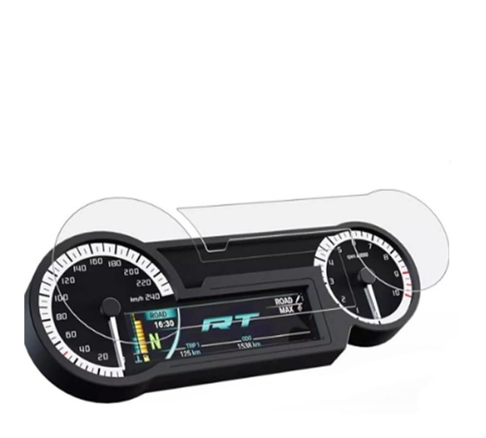 Dashboard Displayschutzfolie Tachoschutzfolie 2 Stücke Motorrad Tacho Cluster Kratzschutzfolie Displayschutzfolie Für B&M&W R1200RT LC 2014-2018 R1250RT 2019-2020 von WMGJDUWS