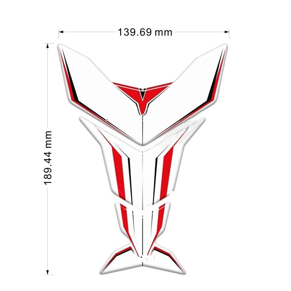 Kraftstofftankdichtung Motorräder Für Ho&nd&a CBR 250 300 500 600 650 1000 RF RR Aufkleber Aufkleber Tank Pad Schutz von WMGJDUWS