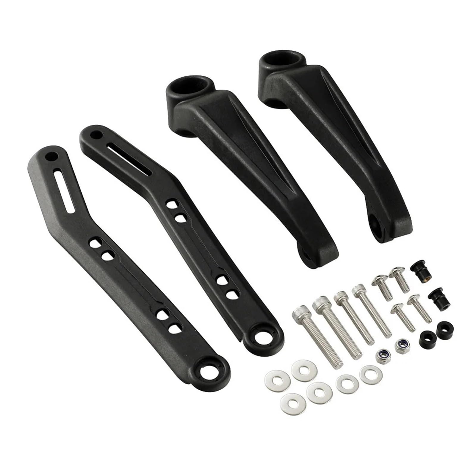 Motorrad Lenkergriffe Schutz 1 Paar Motorrad Handschutz Mount Kit Kompatibel Für MT09 MT-09 SP 2024 Handprotektoren Windabweiser Schutz Klammern von WMGYESNXL