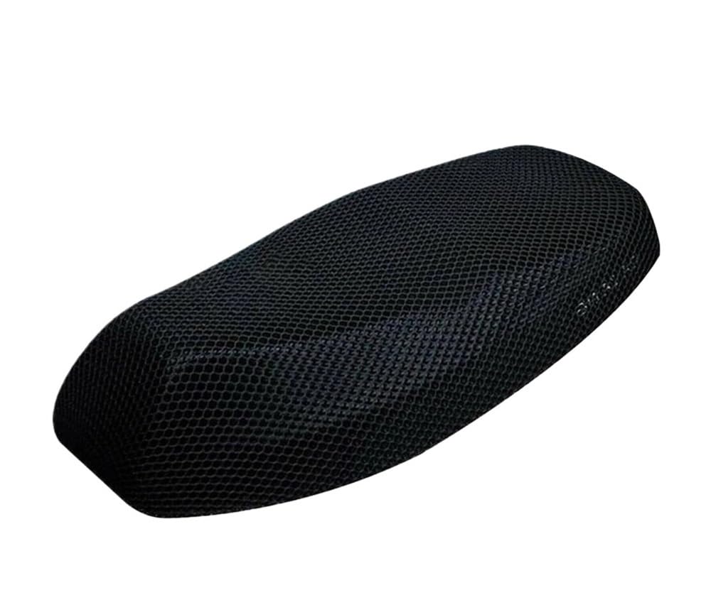 Sitzschutzhaube Motorrad 1 PC Atmungsaktive Motorrad Kissen Sitzbezug 3D Mesh Kissen Moped Motorrad Roller Sitzbezug Kissenbezug Grid Pad(78X58CM) von WMGYESNXL