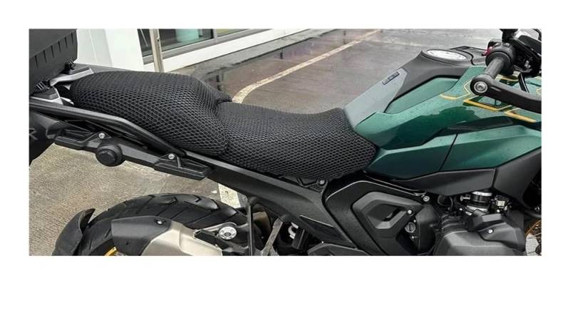 Sitzschutzhaube Motorrad 3D Mesh Sitzbezug Motorrad Atmungsaktiv Sitzschutzkissen Für R1300GS R 1300 GS 2024- Motorrad Sitzbezug Kissen von WMGYESNXL