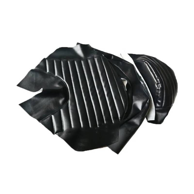 Sitzschutzhaube Motorrad Ersatz-Sitzbezug Für Motorrad, Dick, Schwarz, PU-Leder, Wasserdicht, Für Yam&aha VMAX VMAX1200 V-MAX1200 VMAX1200(Black) von WMGYESNXL