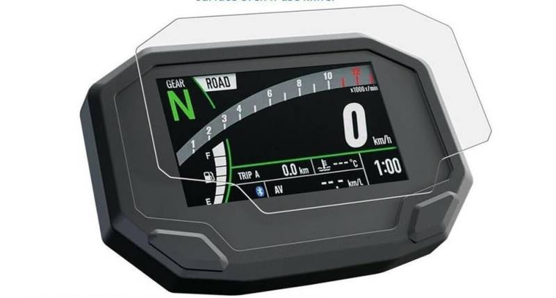 Displayschutzfolie Tachoschutzfolie Motorrad Cluster Kratzschutz Film Dashboard Bildschirm Schutz Für Kawa&saki NI&nja 1000 SX 650 ZX-10R Z900 Z650 ZH2 2022 von WMJSGPSHF