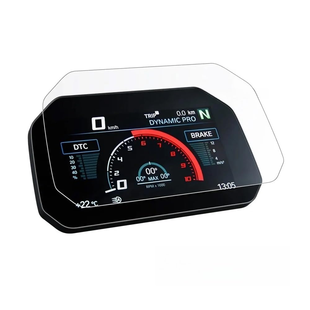 Displayschutzfolie Tachoschutzfolie Motorrad Zubehör Scratch Cluster Screen Dashboard Schutz Instrument Film Für B&M&W R1300GS R 1300 GS 2023 2024 von WMJSGPSHF