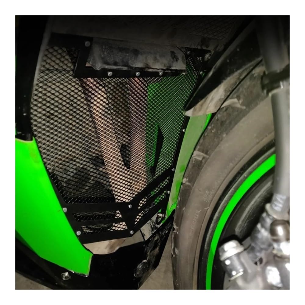 Motorrad Kühlerabdeckung Schutz Motorrad Kühlergrill Schutz Abdeckung Schutz Für Kawasaki Z400 Ninja400 (EX400G) 2018-2022 von WMJSGPSHF