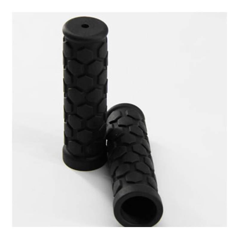 Motorrad Lenker Fahrradgriff Lenker 22mm Anti-Rutsch Gummigriff Fahrradgriff Lenker Schwarz Länge Ca. 102mm Gummi von WMJSGPSHF