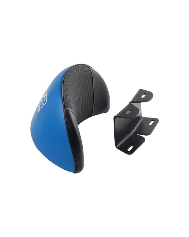 Motorrad Rückenlehne Für Aprilia SRMAX300 SRMAX250 SR MAX 250 SRMAX 300 Motorrad Zubehör Rückenlehne Hinten Passagier Sitz Rückenlehne Bleiben Pad Halter Rückenlehne Für Motorrad(Blue) von WNCXSA