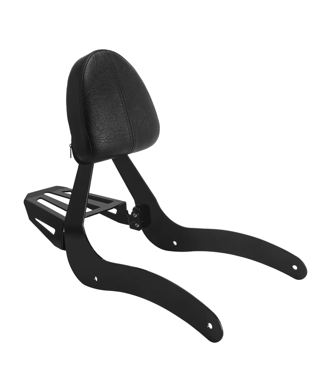 Motorrad Rückenlehne Für Indian Scout 2015-2024 Scout Sixty ABS 2016-2024 Motorrad Abnehmbare Rückenlehne Sissy Bar Hinten Gepäckträger Pad Zubehör Rückenlehne Für Motorrad(Black Black) von WNCXSA