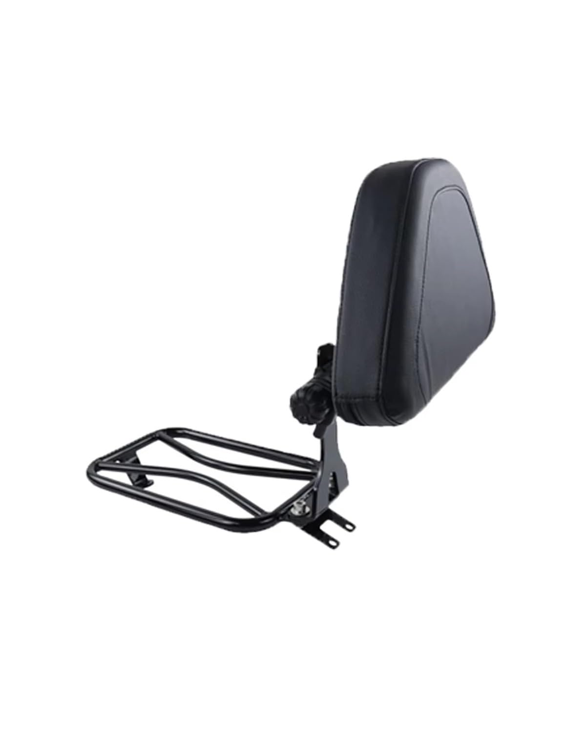 Motorrad Rückenlehne Für R18 R 18 Klassische 100 Jahre Motorrad Fahrer Sitz Rückenlehne Kissen Gepäckträger Solo Fahrer Sissy Bar Zubehör Rückenlehne Für Motorrad(Bright Black of B) von WNCXSA