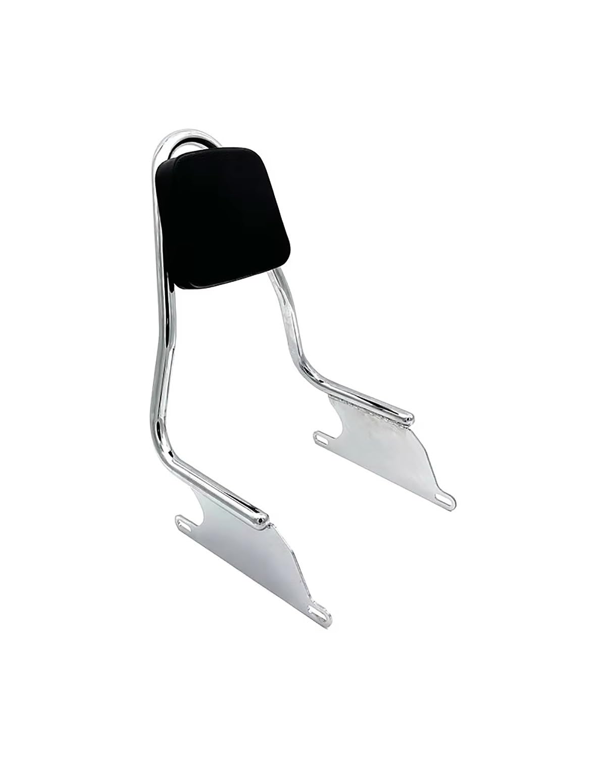 Motorrad Rückenlehne Für R18B R18 B 2020 2021 2022 2023 Zubehör Passagier Rückenlehne Hinten Sitz Sissy Bar Kissen Pad Zubehör Motorrad Rückenlehne Für Motorrad(Silver) von WNCXSA