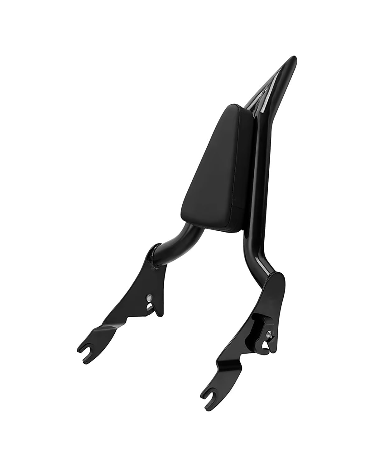 Motorrad Rückenlehne Für Touring Road King Glide Street 2009 2010 2011 2012 2013 2014 2015 2016 2017-2022 Motorrad Schwarz Sissy Bar Rückenlehne Pad Rückenlehne Für Motorrad von WNCXSA