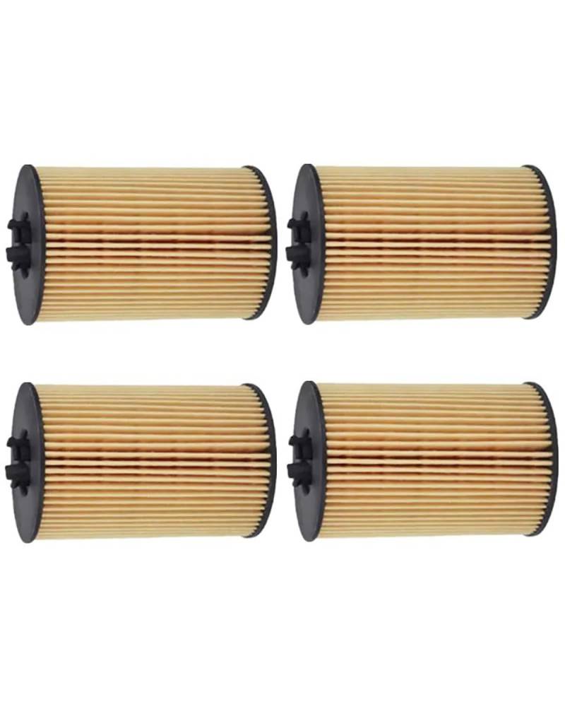 Ölfilter - PKW Für BEETLE CRAFTER Für GOLF 7 MULTIVAN Für PASSAT B8 A1 Für A3 Für A4 Für A5 Für A6 Q2 Für Q3 MANN TGE Öl Filter Auto-Ölfilter(4 pcs) von WNCXSA