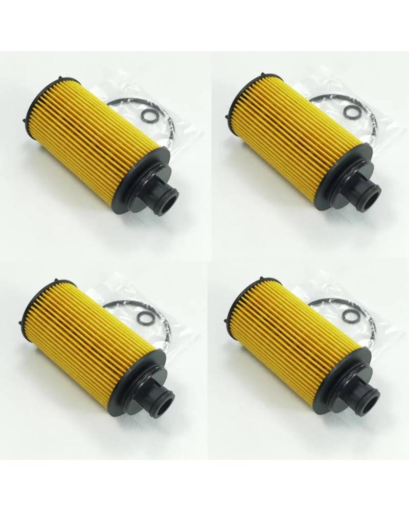 Ölfilter - PKW Für CHANGAN Hunter Pickup F70 1.9 T Diesel Motor KaiCheng Pickup MAXUS G10 SH40X20136 D20TCI132011 OX1274D Öl Filter Auto-Ölfilter(4 pcs) von WNCXSA