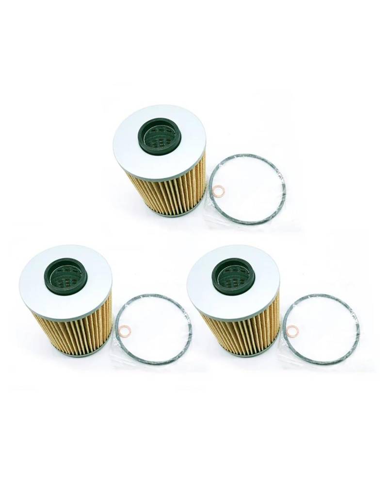 Ölfilter - PKW Für E34 E36 325i 325is 2.5 L 3.0 L 3.2 L Motoröl Filter Kit 11427833242 11421730389 Yubao 6/3/1 Sätze Auto-Ölfilter(3Pcs) von WNCXSA