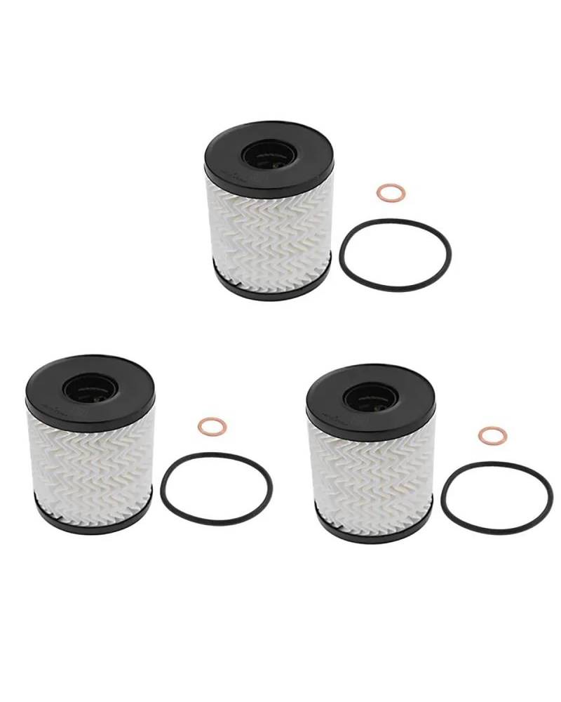 Ölfilter - PKW Für Mini Für Cooper R55 R56 R57 R58 R59 R60 R61 11427622446 HU711 5X Yubao 6 3 1 Sets Motoröl filter mit O-Ring Auto-Ölfilter(3Pcs) von WNCXSA