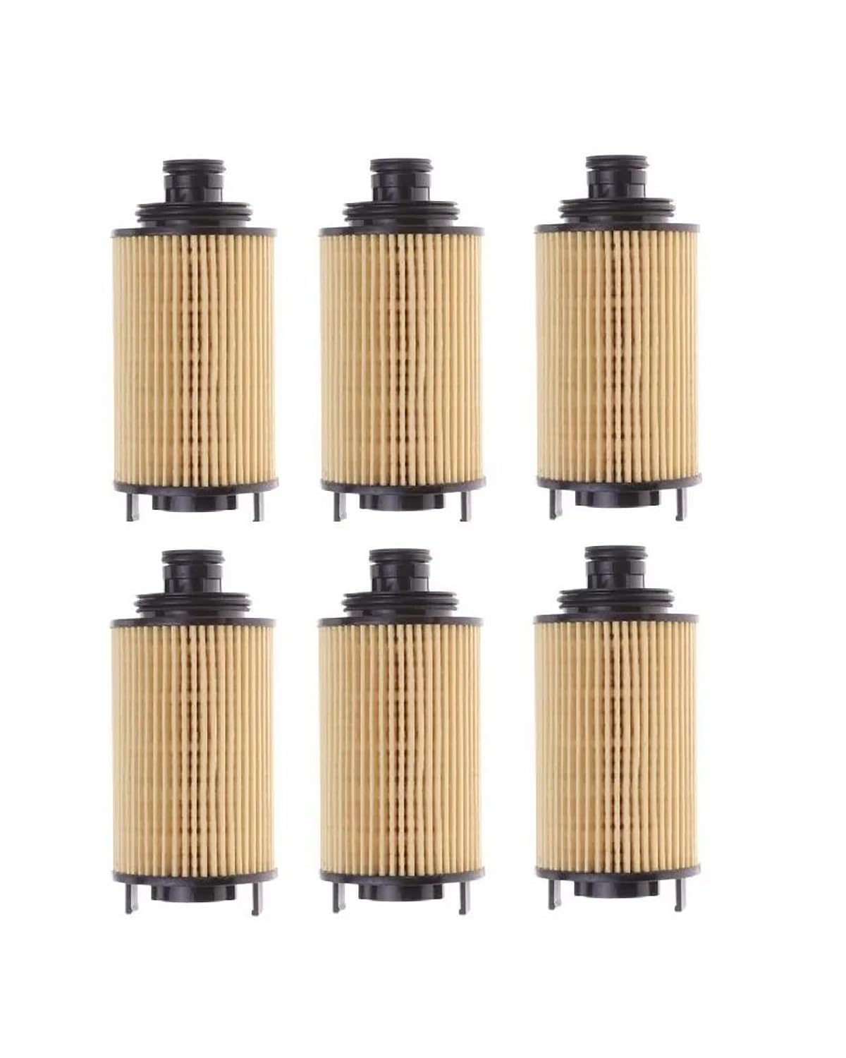 Ölfilter - PKW Für Roewe RX5 RX8 950 Für MG Für HS GS LDV G10 2.0 T X90 X95 Tiggo 8 1.6 T EXEED LX TX 1.6 Motorölfilter Ölfilter Auto-Ölfilter(6 Pcs) von WNCXSA