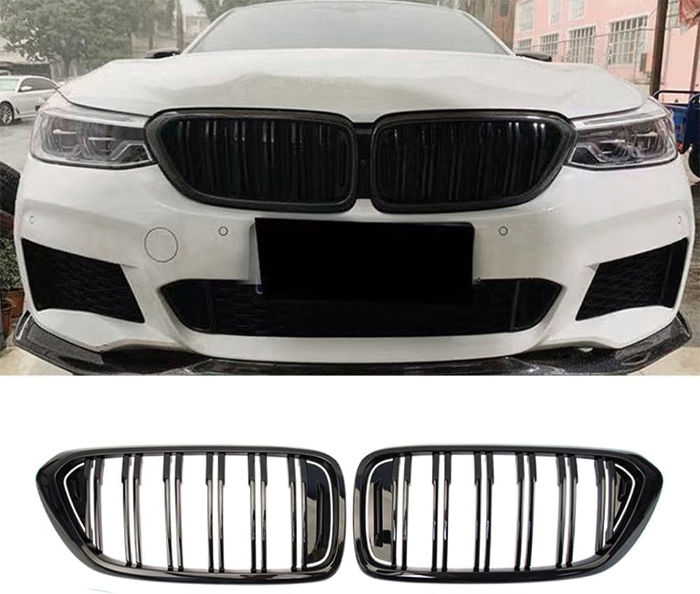 Auto Frontgrill Kühlergrill für BMW GT G32 2018-2020,ABS Frontstoßstange Wetterfester Lufteinlass Grillschutz Ersatz Zubehör Karosserietuning von WNFVYP