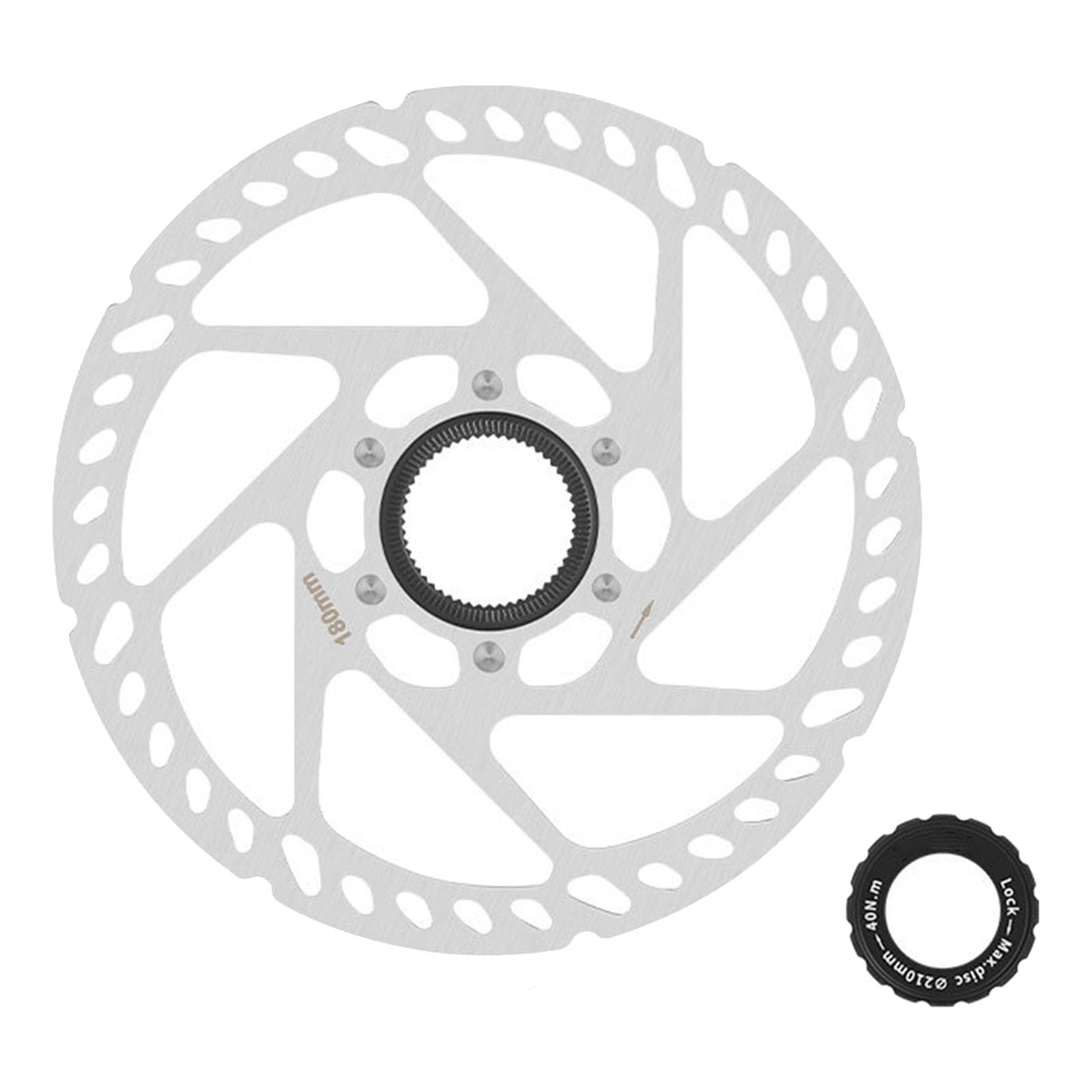 Mountain Bike Center Lock Rotor Hydraulic Centerlock Scheibe Bremsbremsrotor 140 Mm 160 Mm 180 Mm 203 Mm Fahrrad Centerlock Rotor von WNXGNHO