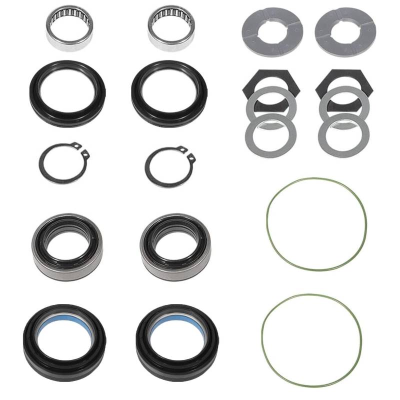 WNXGNHO Äußere Vorderachsen Staubdichtung & Innenrohrdichtung & Nadellager & Sicherungsringe & Anlaufscheibendichtung Für F350 F450 F550 von WNXGNHO