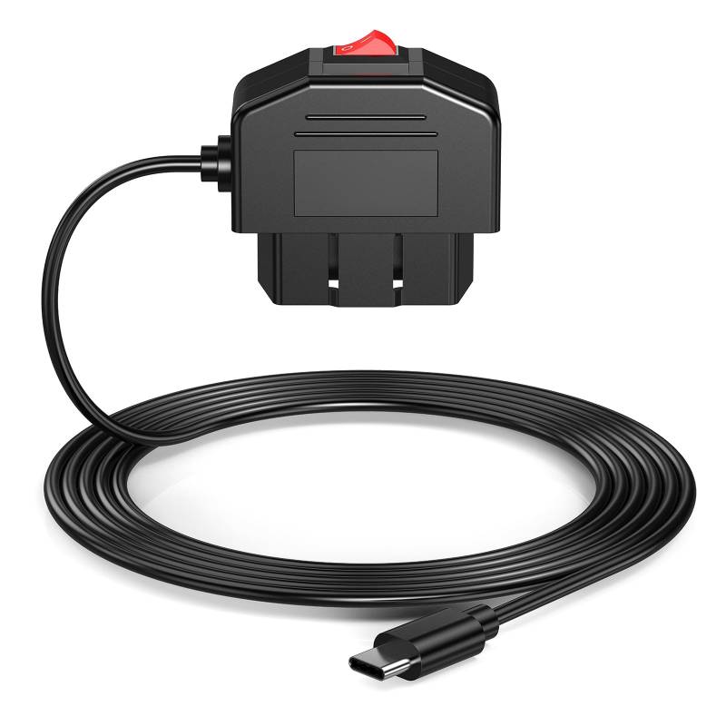 WNXGNHO Auto 12V/24V Flexible Switchs Gesteuert Dashboard Kamera Parkplatz Monitore Kabel DVR Stromleitungen Mit Stabile 5V/3A Ausgang von WNXGNHO