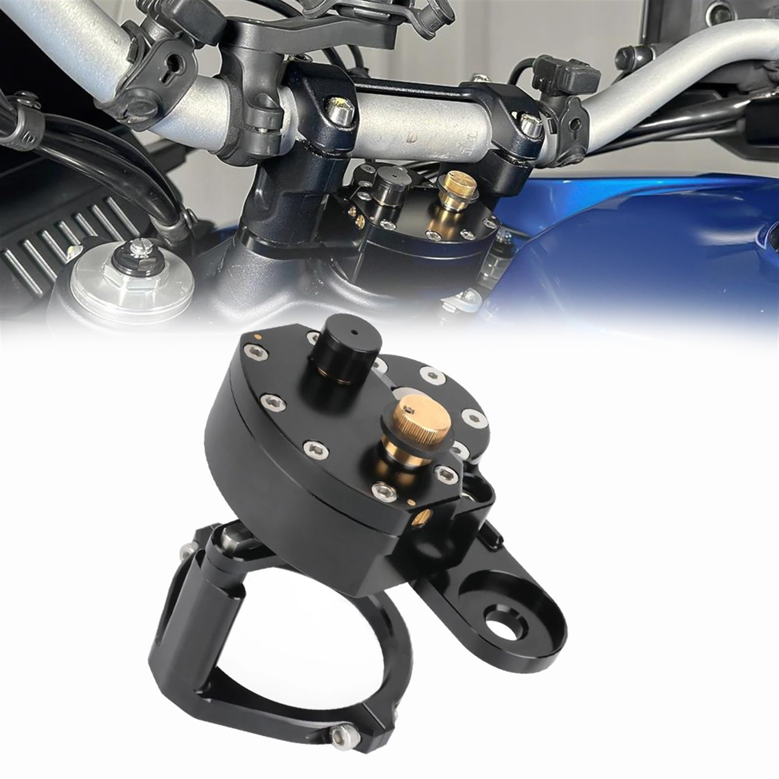 Zubehör Motorradzubehör Für Aprilia Tuareg 660 2021 2022 2023 2024 Lenkungsdämpfer Lenkungsstabilisator Stoßdämpfer-Kit Rückwärtssicherheitskontrolle von WOBBLO