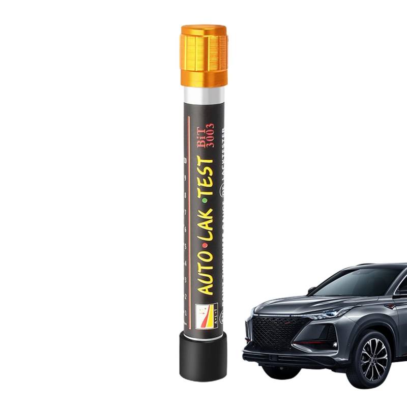 Lackmessgerät Auto - Lackdickenmessgerät Magnet - Autolack Tester Gerät - Tester Lackmessgerät Auto,Lackdickenmesser Mit Magnetspitzenskala, Blechtester Lackfilmstift Für Karosserie Schadens Detektor von WOGXN