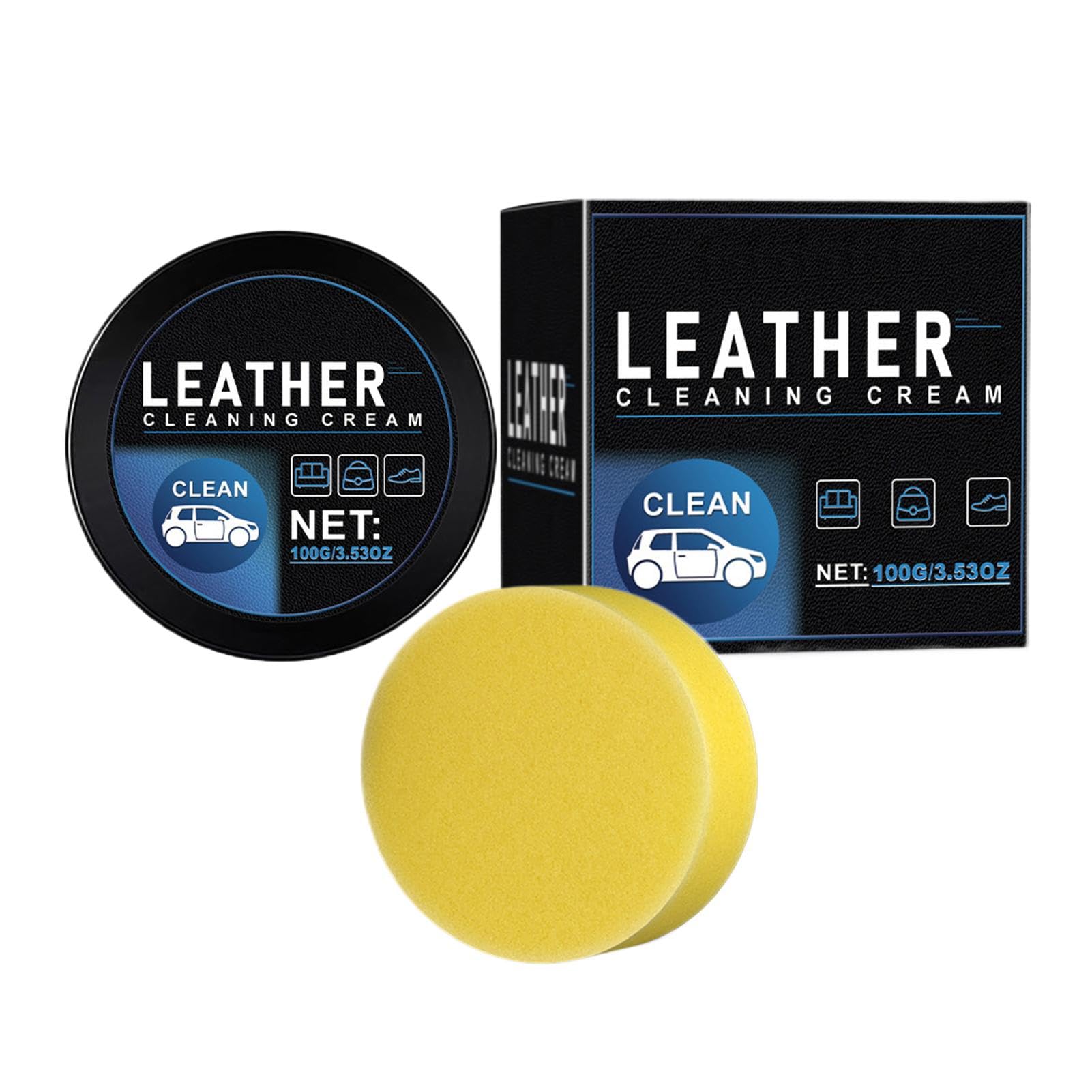 Leather Preserver - Lederpflegemittel - Restauriert, Schützt, Pflegt Und Imprägniert - Leather Reinigungs Und Pflegecreme Für Leder In Autos, Möbel, Bekleidung, Schuhe Und Taschen | 2 Stück100 Ml von WOGXN