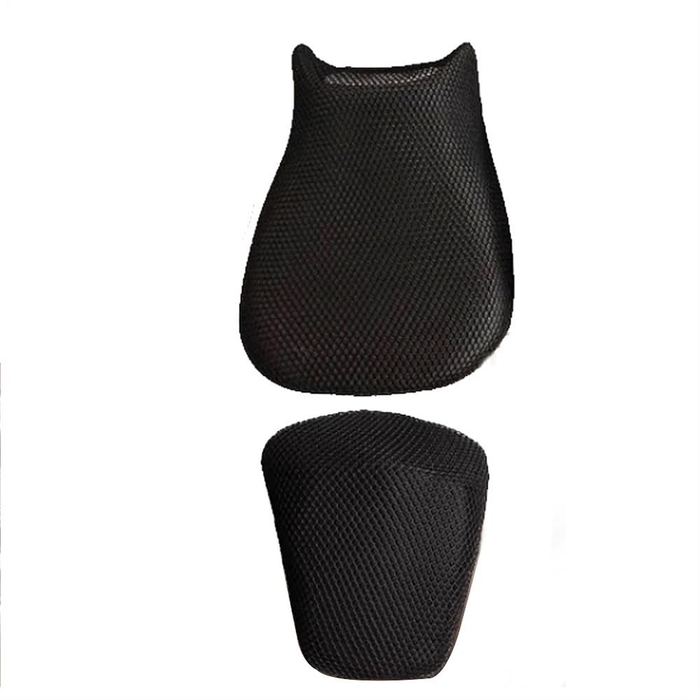 WOHOOD Motorrad Sitzabdeckung Motorrad Mesh Sitzbezug Wärmedämmung Sitzkissenbezug Schutz Für CB500F 2013-2015 CB500 CBR500R 2018-2022 Sitzabdeckung Motorrad von WOHOOD