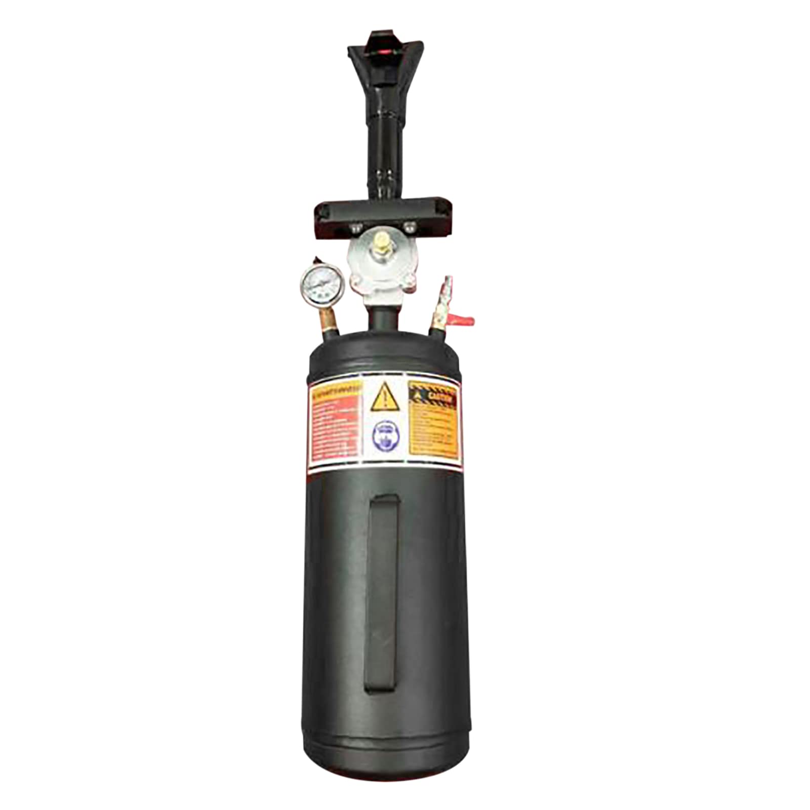 WOLEGM 3-Gallon Reifen Reifenfüller, 140 * 420mm Reifenschockfüller Airbooster Luftkanone Luft-Reifenfüller für Service und Autowerkstatt, Black von WOLEGM