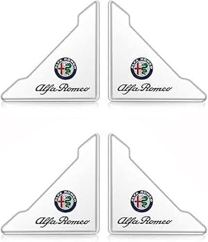 4Pcs Autotür-Antikollisionsaufkleber für Alfa Romeo GT dal 02.2005-2010, Karosserie-Kantenschutzverkleidung Kratzfestes Antikollisionszubehör,B B von WOLEN