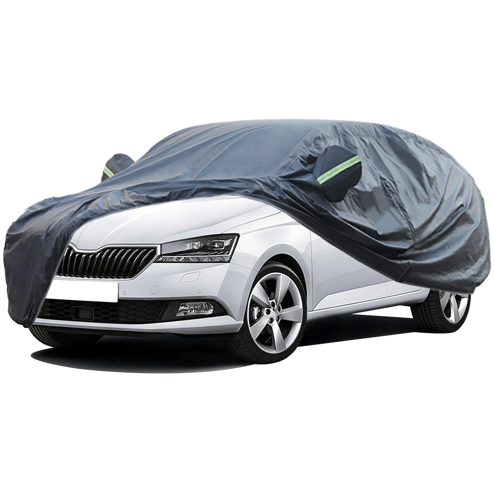 Autoabdeckung, Wasserdichte Autoabdeckung For Jedes Wetter, For 2001-2023 Skoda Fabia Kombi, Autoabdeckungen For Autos, Vollständige Außenabdeckung, Staubschutz, UV-Schutz, Frost- Und Schneeschutz(TDI von WOLWES