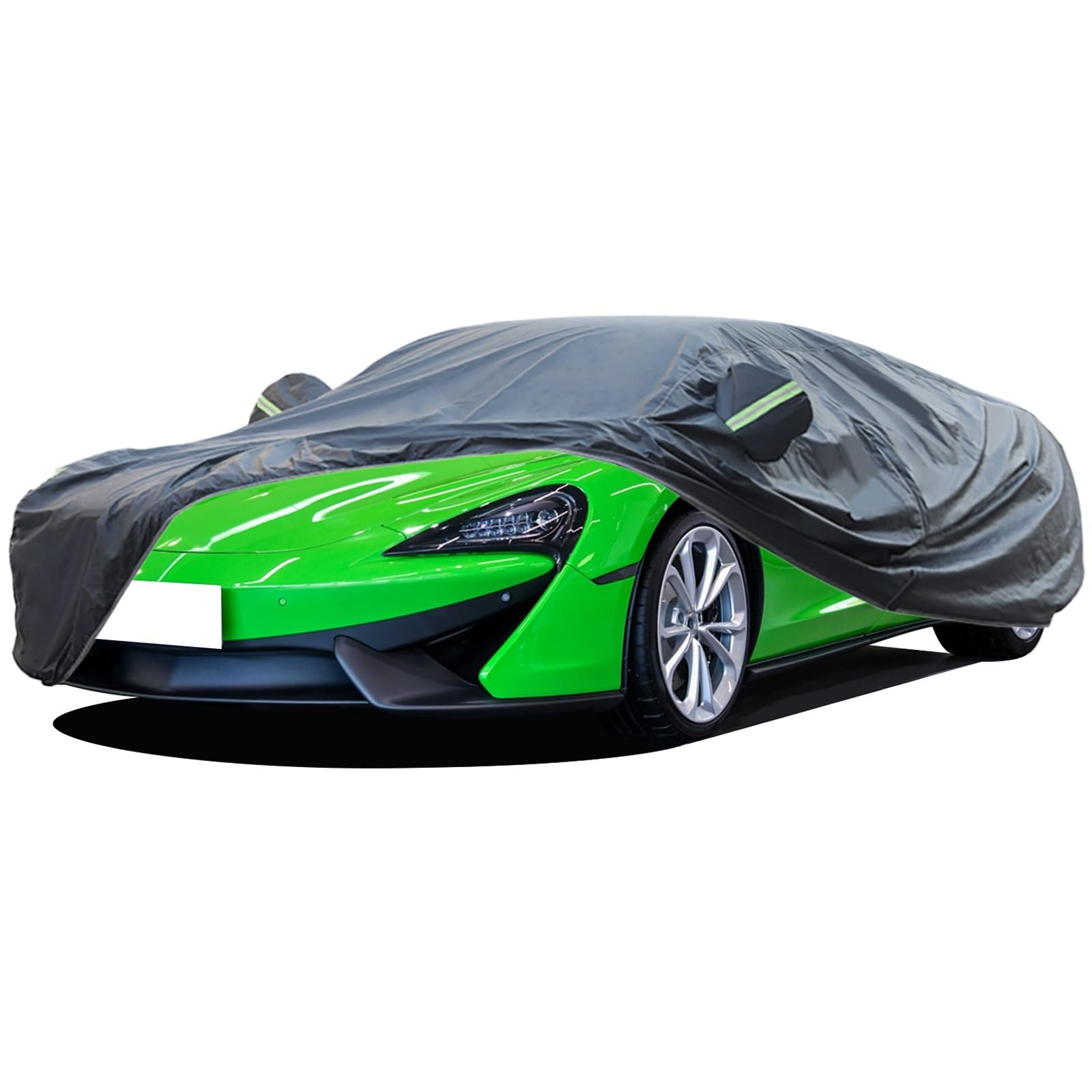 Autoabdeckung, wasserdichte Autoabdeckung for Jedes Wetter, for 2015-2019 McLaren 540C,Autoabdeckungen for Autos, Vollständige Außenabdeckung, Staubschutz, UV-Schutz, Frost- Und Schneeschutz von WOLWES