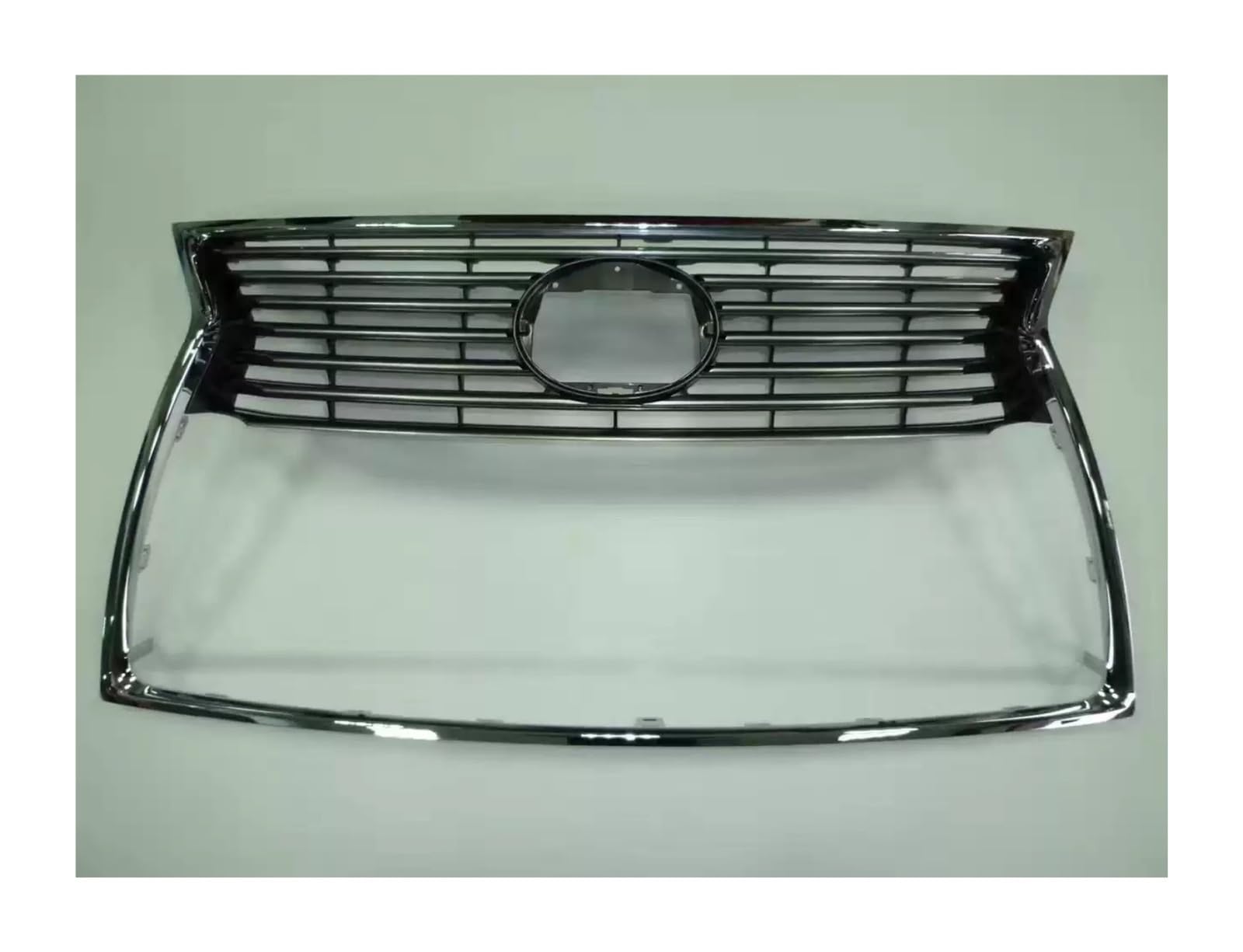 Auto Front Stoßstange Grill Mesh Grille Racing Grills Chrom Rahmen Kompatibel for Lexus LS460 LS600(1) von WONOWDQF