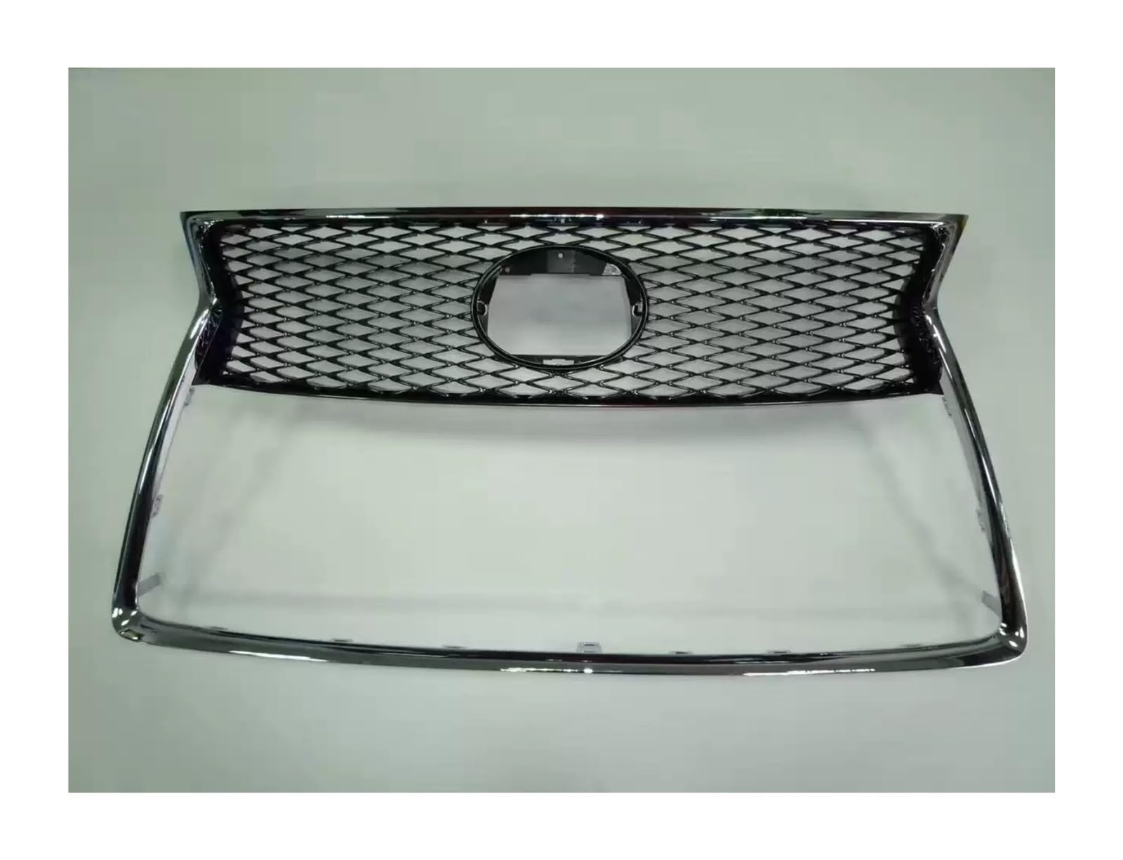 Auto Front Stoßstange Grill Mesh Grille Racing Grills Chrom Rahmen Kompatibel for Lexus LS460 LS600(2) von WONOWDQF