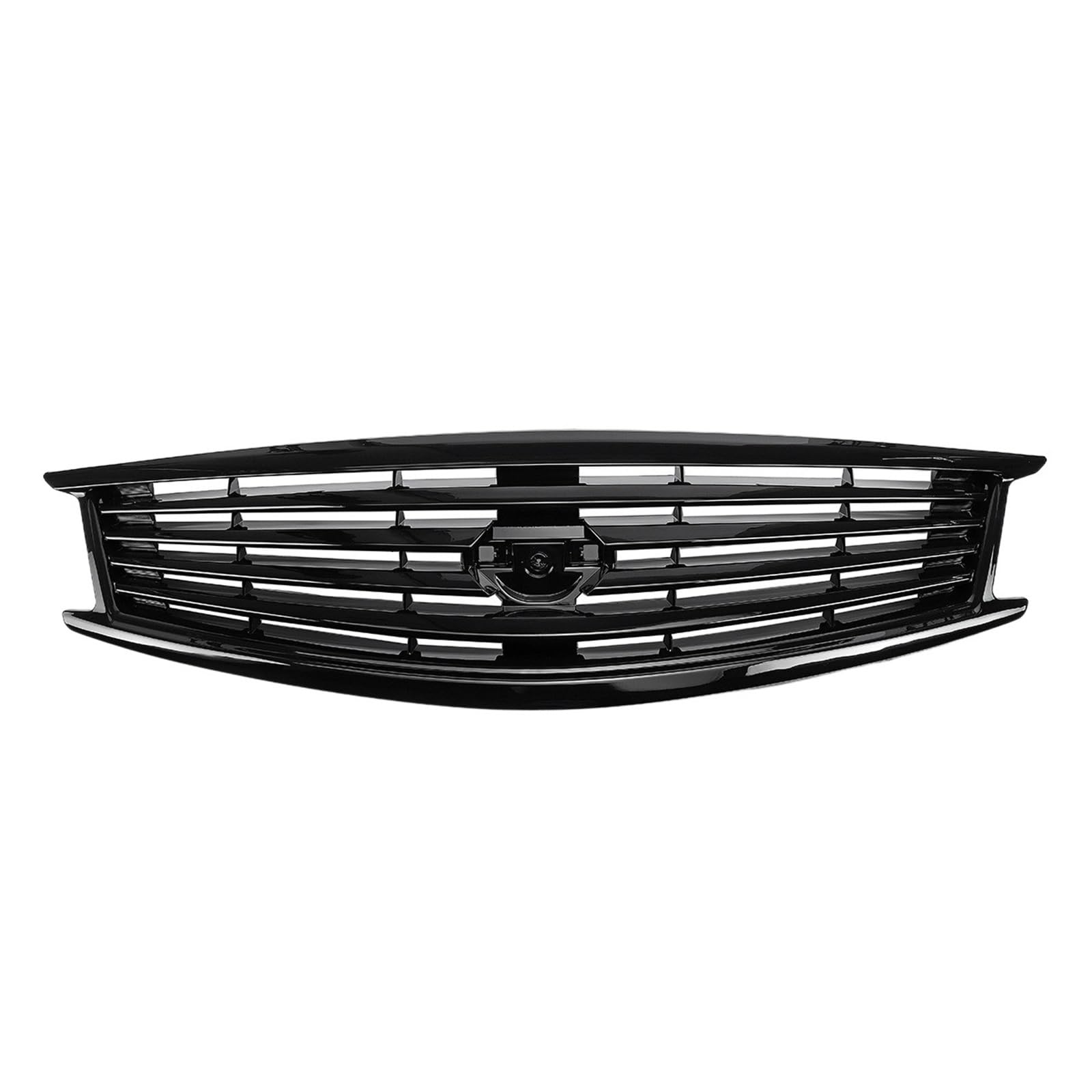 Auto-Frontgrill, Kühlergrill for die vordere Stoßstange, kompatibel mit Infiniti G37 2010–2013, G25 2011–2012, Q40 2015, 4-türige Limousine(Glossy Black) von WONOWDQF