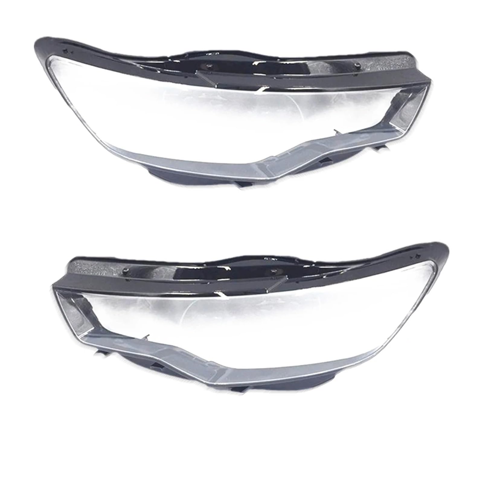 Auto-Frontscheinwerfer-Objektivabdeckung, Auto-Gehäuse, Scheinwerferglas, Lampenschirm, kompatibel mit Audi A6 C7 2012-2015, Lampenabdeckung, Scheinwerferlichtschale(Left and Right) von WONOWDQF