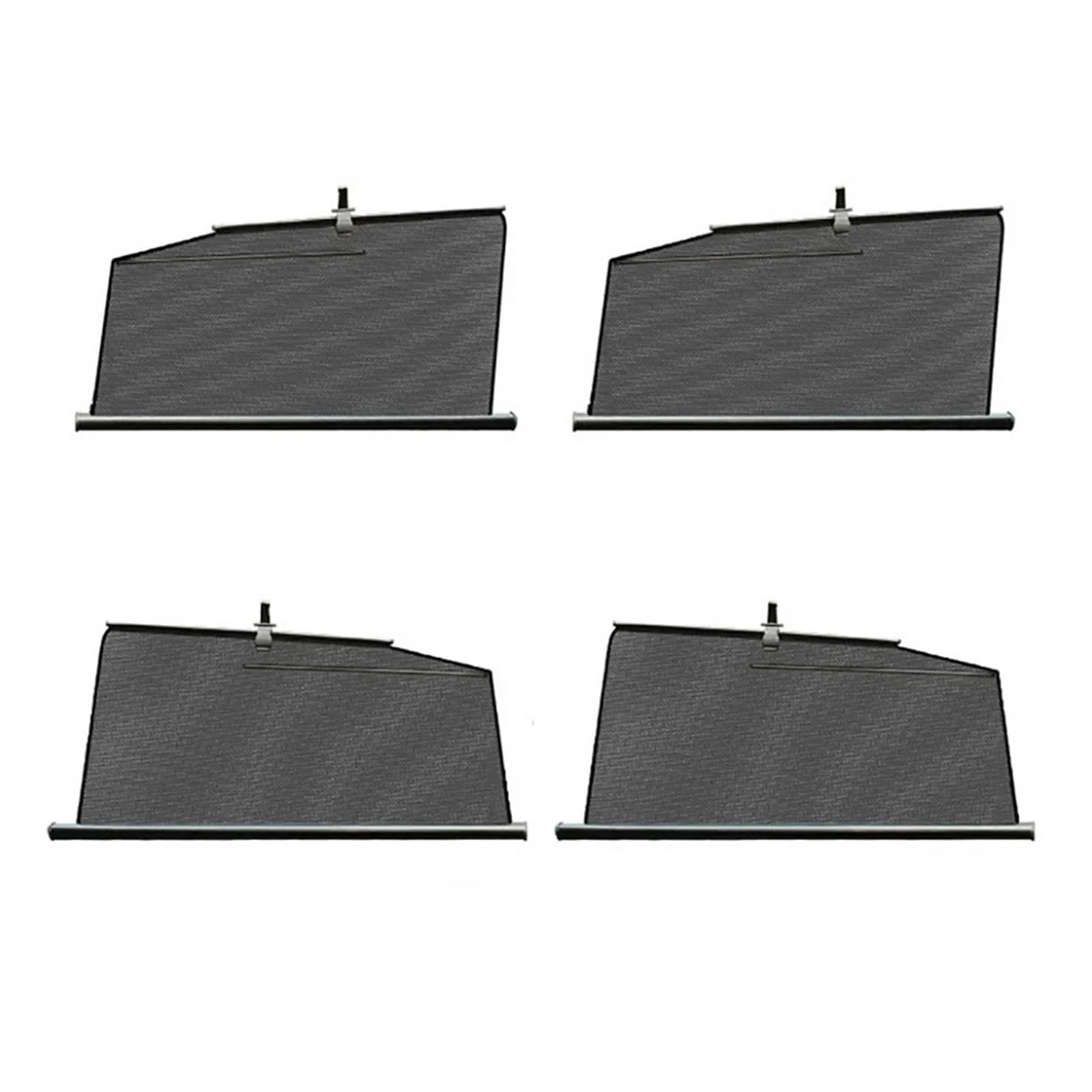 Auto-Sonnenschutz for Seitenfenster, einziehbar, kompatibel mit Audi A3 A4 A6 Q3 Q5, anhebbarer Sonnenschutzvorhang, Sonnenblende aus Netzgewebe, Sommerschutz(4 pcs Front and Rear) von WONOWDQF