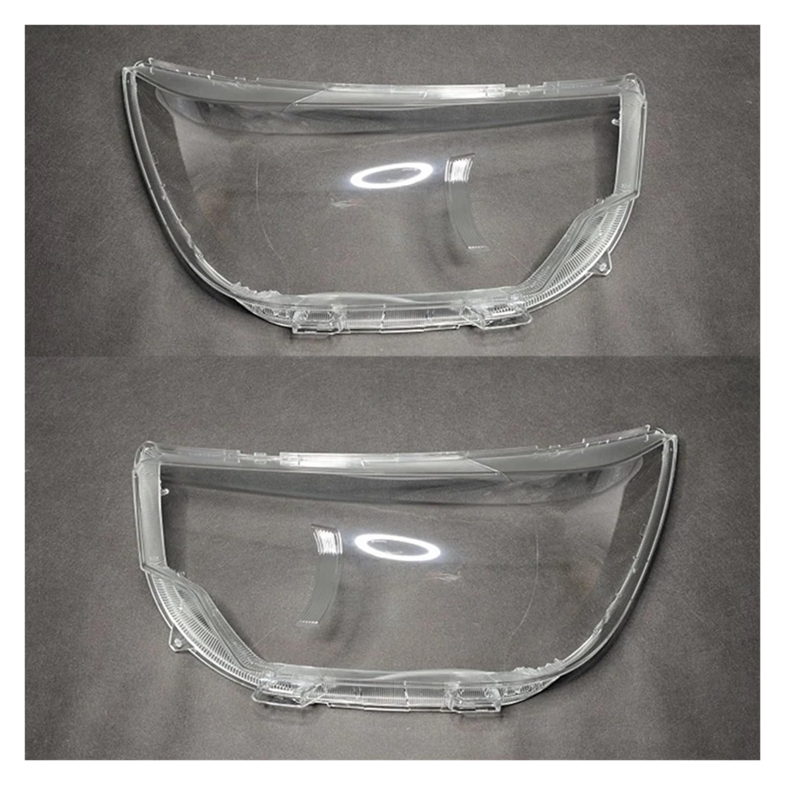 Autoscheinwerferlinse, Scheinwerfer-Lampenabdeckung, transparenter Lampenschirm aus Plexiglas, kompatibel mit Jac Shuailing T8 2018 2019 2020 2021 2022 2023(Left and Right 2 Pcs) von WONOWDQF