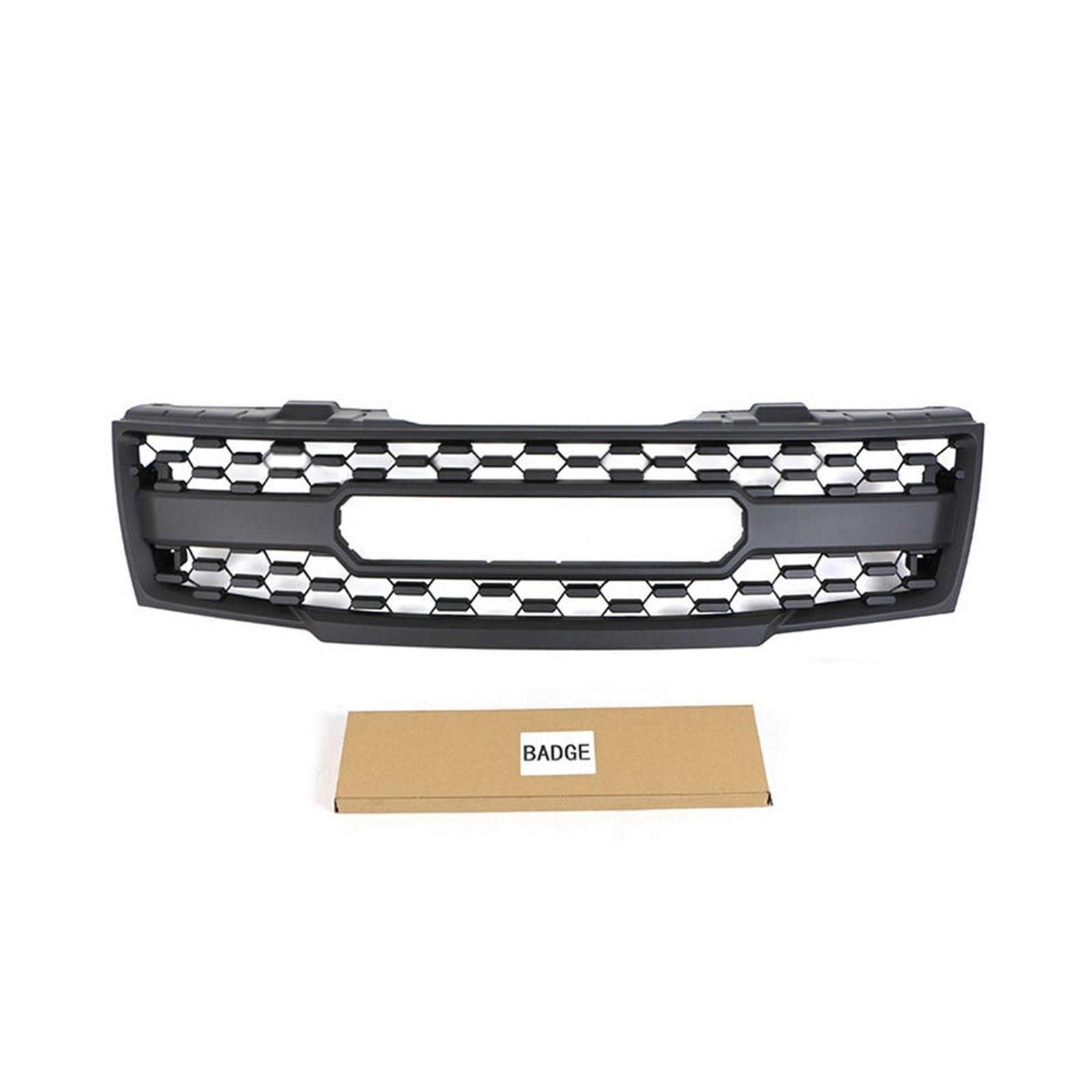 Autoteile Kühlergrill mit Licht und Buchstaben Kompatibel for Nissan Frontier 2005-2008 ABS Racing Grill Oberes Gitter Auto Stoßstangengitter(Without Lights) von WONOWDQF