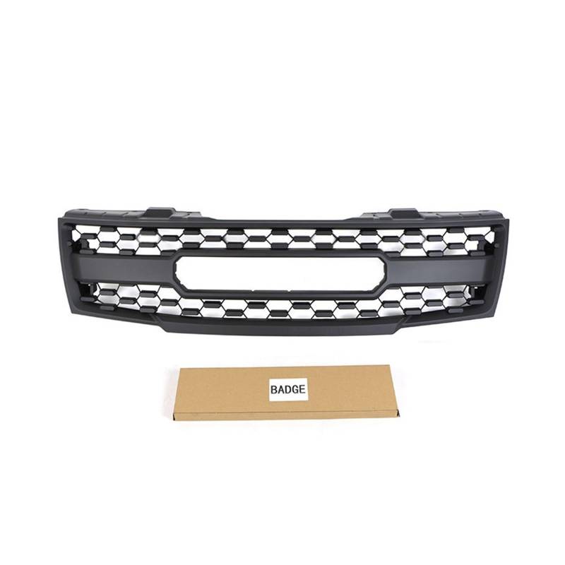 Autoteile Kühlergrill mit Licht und Buchstaben Kompatibel for Nissan Frontier 2005-2008 ABS Racing Grill Oberes Gitter Auto Stoßstangengitter(Without Lights) von WONOWDQF