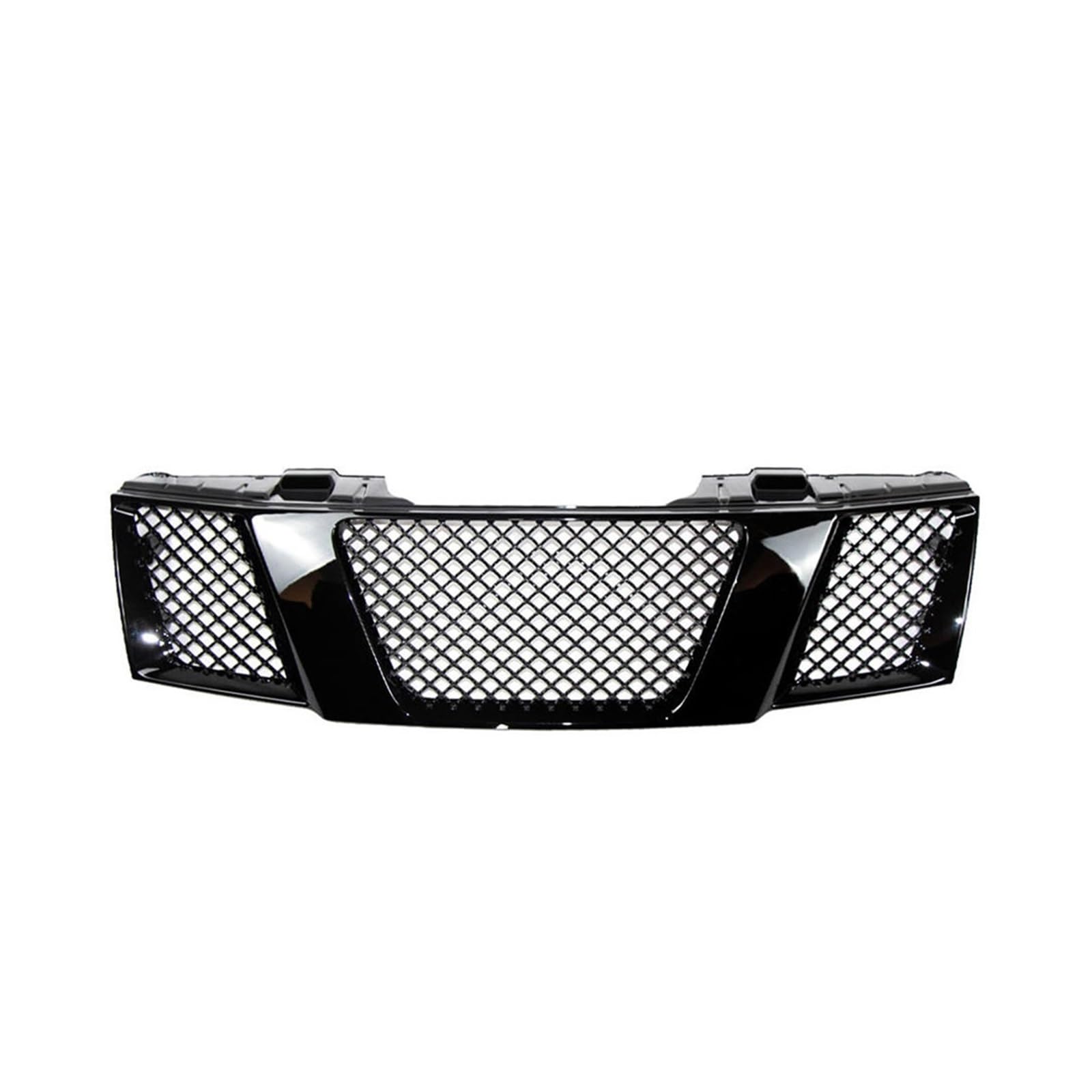 Frontstoßstangenmaske Typ ABS Glanz Schwarz Racing Grille Grills Kompatibel for Nissan Frontier Pathfinder 2005-2008 Auto-Styling-Zubehör von WONOWDQF