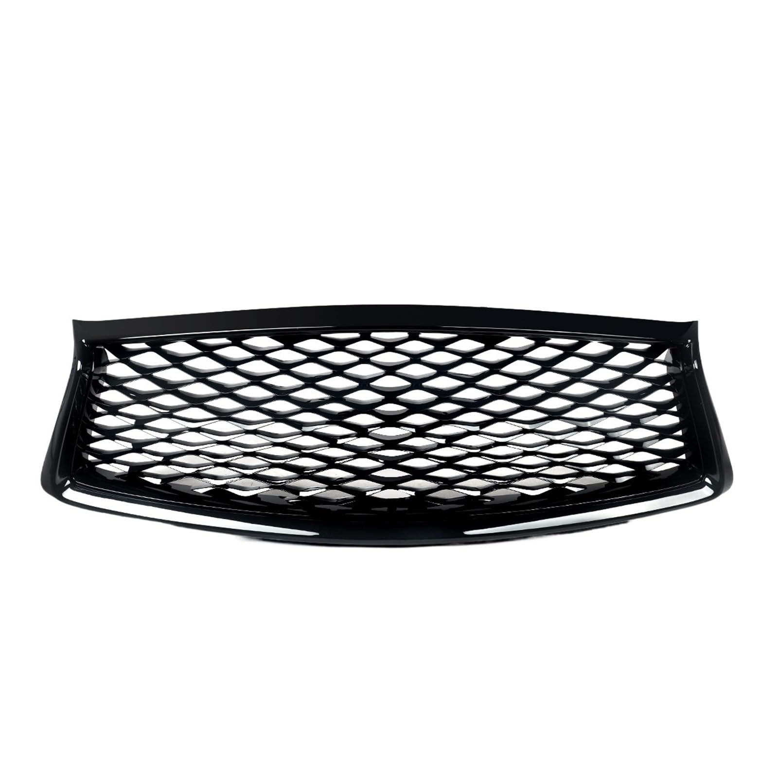 Glanz Schwarz Kompatibel for Infiniti Q50 2018-22 Front Stoßstange Oberen Kühlergrill Grill Ersatz von WONOWDQF